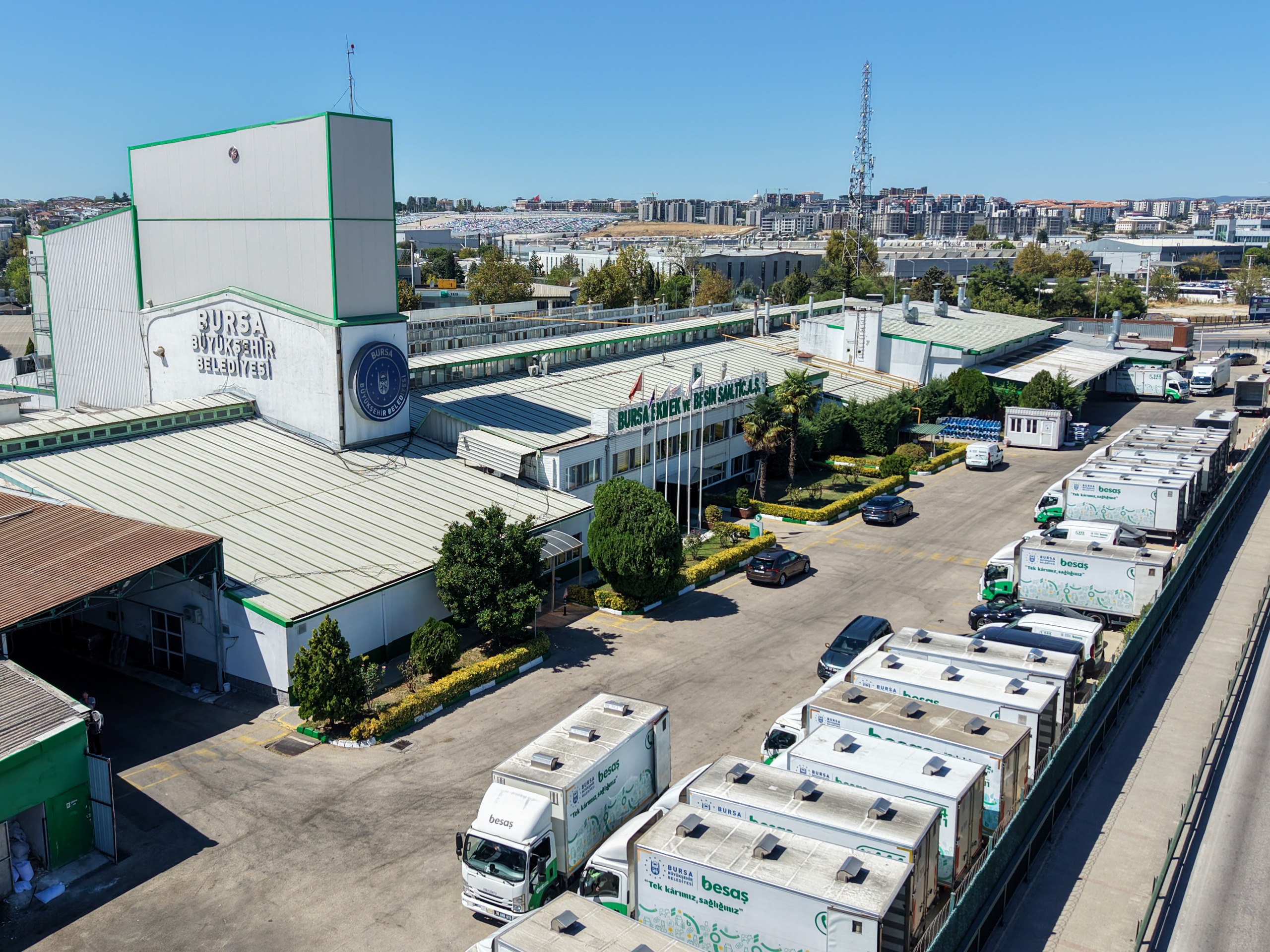 Üreticiden sofraya Bursa'nın güvencesi BESAŞ