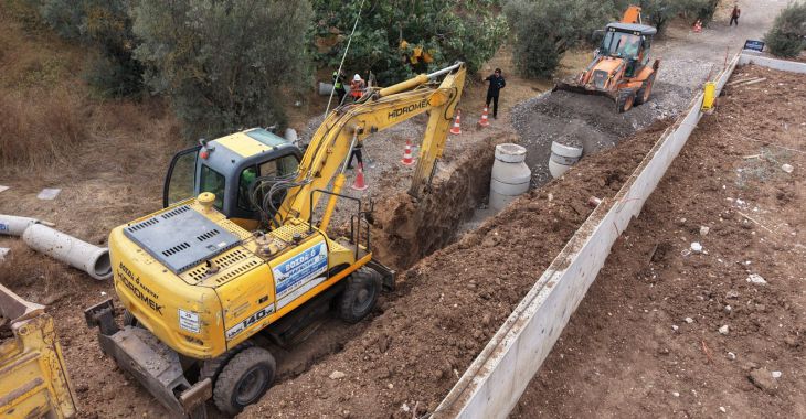 Büyükşehir'den Mudanya'da altyapı hamlesi
