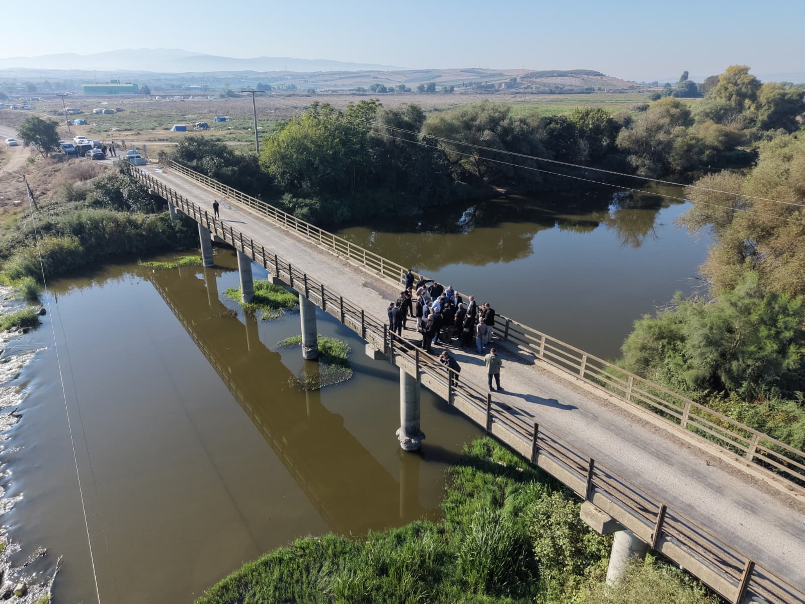 Başkan Vekili Biba, Çeltikçi Köprüsü'nü inceledi