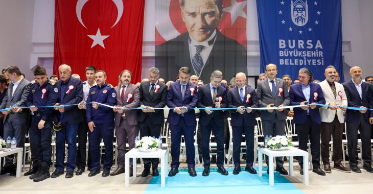 Büyükşehir’in 32’nci İtfaiye İstasyonu Barakfakih OSB’de