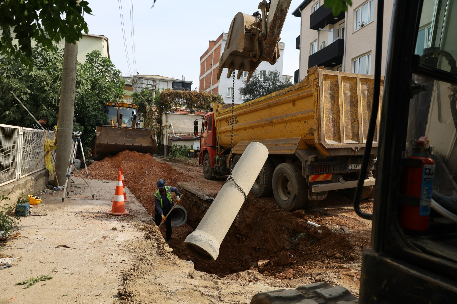 Büyükşehir'den Osmangazi'de altyapı hamlesi