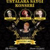 Konserlere ünlü yağmuru 