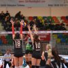 Büyükşehirli voleybolcular yüzleri güldürdü 