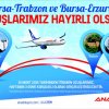 Trabzon ve Erzuruma direkt uçuşlar başlıyor 
