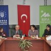 Bursa Kent Konseyi Tunuslu kooperatifçileri ağırladı 