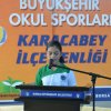 Okul sporları Karacabeyi şenlendirdi 