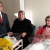 Başkanvekili Karlık´tan yeni annelere çiçek 