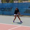 Bayanlar tenis turnuvası başladı 