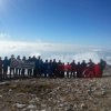 Engelleri el ele aştılar, zirveye ulaştılar 