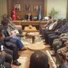 Sudanlı başkanlar Büyükşehirde 