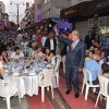 Cumhuriyet Caddesinde kardeşlik mesajı 