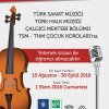 Orkestra yeni yeteneklerini arıyor 