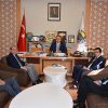 Bursa Kent Konseyi Başkanı Çepniden İnegöl Belediye Başkanı Aktaşa ziyaret 