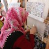 İnegölde de ipek halı üretiliyor 