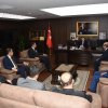 Kent Konseyi ve Merinos AKKMden Emniyet Müdürü Yıldıza Ziyaret 