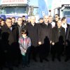 Bursadan Halepe yardımlar sürüyor 