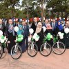 Büyükşehir başarıyı bisikletle ödüllendirdi 