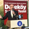 Dereköyde sulu tarım için büyük yatırım 