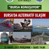 Kent Konseyinde gündem Bursada Alternatif Ulaşım 