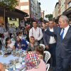 İftar bereketi Cumhuriyet Caddesinde yaşandı 