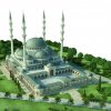 Üniversiteye 4 minareli 20 bin kişilik cami 