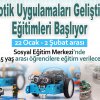 Öğrencilere robotik uygulama eğitimi 