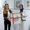 BUSMEK kursiyerlerinden ´suluboya´ resim sergisi 