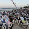 Sahilde 'iftar' bereketi 