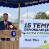 Demokrasi şehitleri anısına hatıra ormanı 