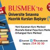 BUSMEK'ten üniversiteye hazırlık kursu 