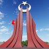 Mihraplı'ya şehitlik anıtı 
