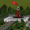 Mihraplı'ya şehitlik anıtı 