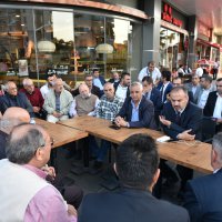 Başkan Aktaş emeklilere konuk oldu 