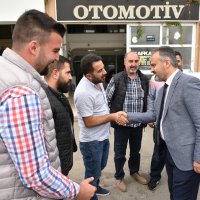 Başkan Aktaş, OtoKoop esnafıyla buluştu 