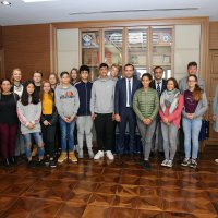 Alman öğrenciler Büyükşehir’de 