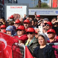 Bursa’da ‘Cumhuriyet’ coşkusu 