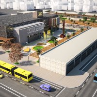 Kültür merkezinde inşaat hızlandı 