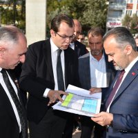 Kültür merkezinde inşaat hızlandı 