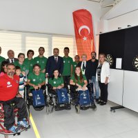 Başkan oturduğu yerden hedefi tutturdu 