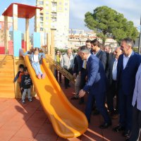 Gemlik meydanı nakış gibi işlendi  