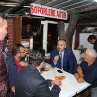 Başkan, taksicilere ulaşım projelerini anlattı  