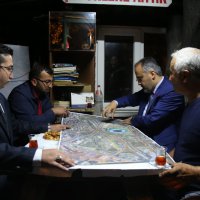 Başkan, taksicilere ulaşım projelerini anlattı  