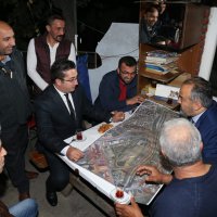 Başkan, taksicilere ulaşım projelerini anlattı  