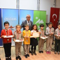 Origami yarışmasında ödüller dağıtıldı 