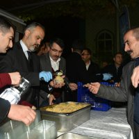 Başkan Aktaş’tan kandil helvası 