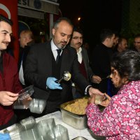 Başkan Aktaş’tan kandil helvası 