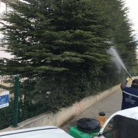 Haşereyle mücadeleye kışın da devam 