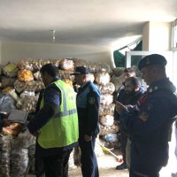 Stokçu baskınından 35 ton patates çıktı 