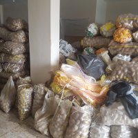 Stokçu baskınından 35 ton patates çıktı 