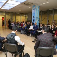 Başkan Aktaş’tan sazlı sözlü ziyaret  